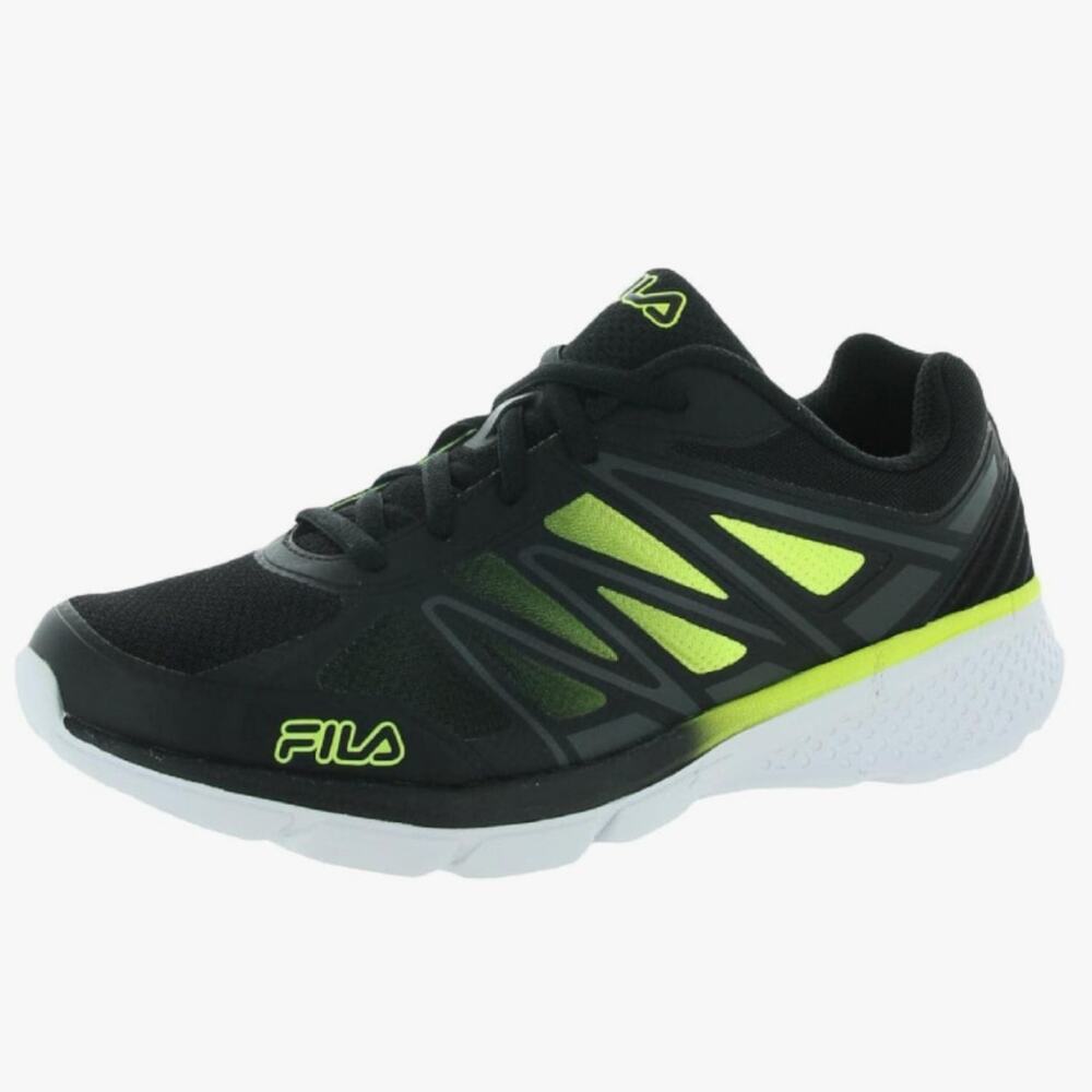 NWT FILA Memory Superstride 3 Black /Green Walking Shoe Size 11